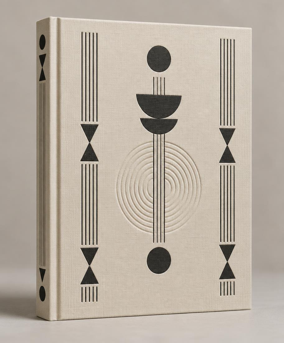 The Ozikoro Reader hardcover on a plain ground